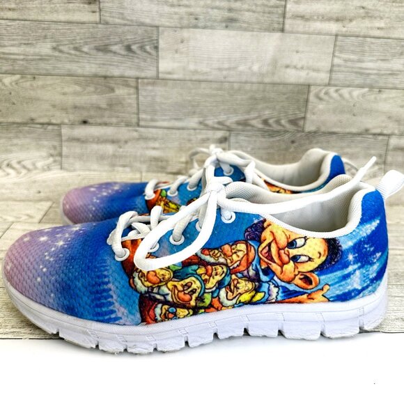 Women's Snow White & Seven‎ Dwarfs Unbranded Sneakers Size 6 - Picture 4 of 9